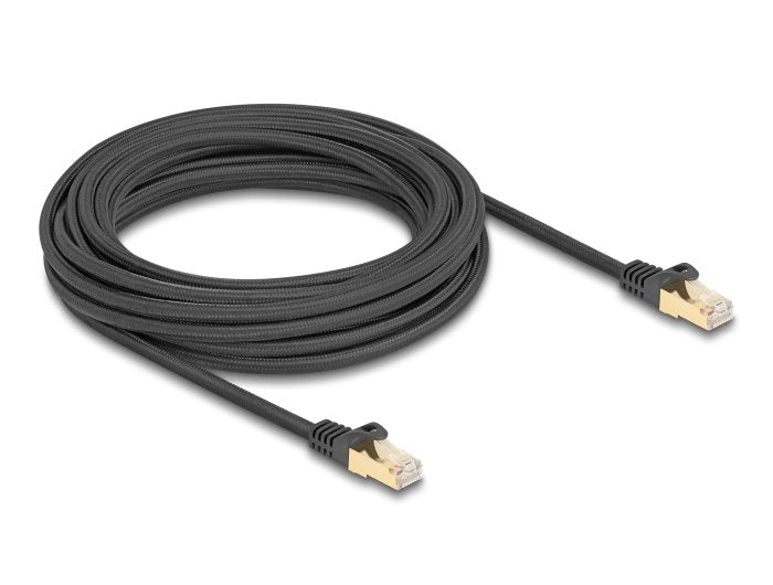 Delock 80321 Rj45 Cable De Red Trenzado Cat.6a S/Ftp 3m Negro