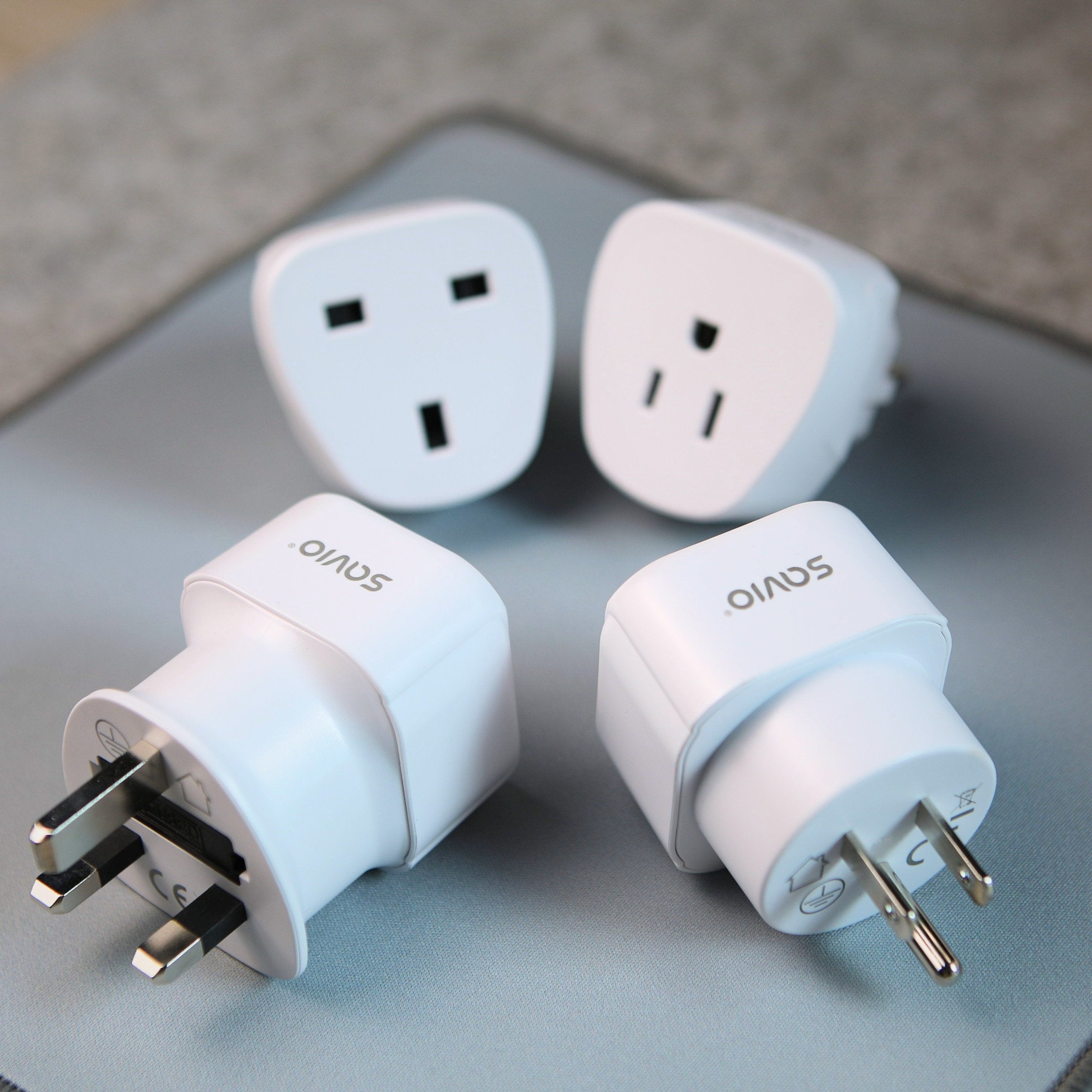 EAN 5901986049081 - Savio AP-03 adaptador e inversor de corriente Universal 3750 W Blanco imagen 8
