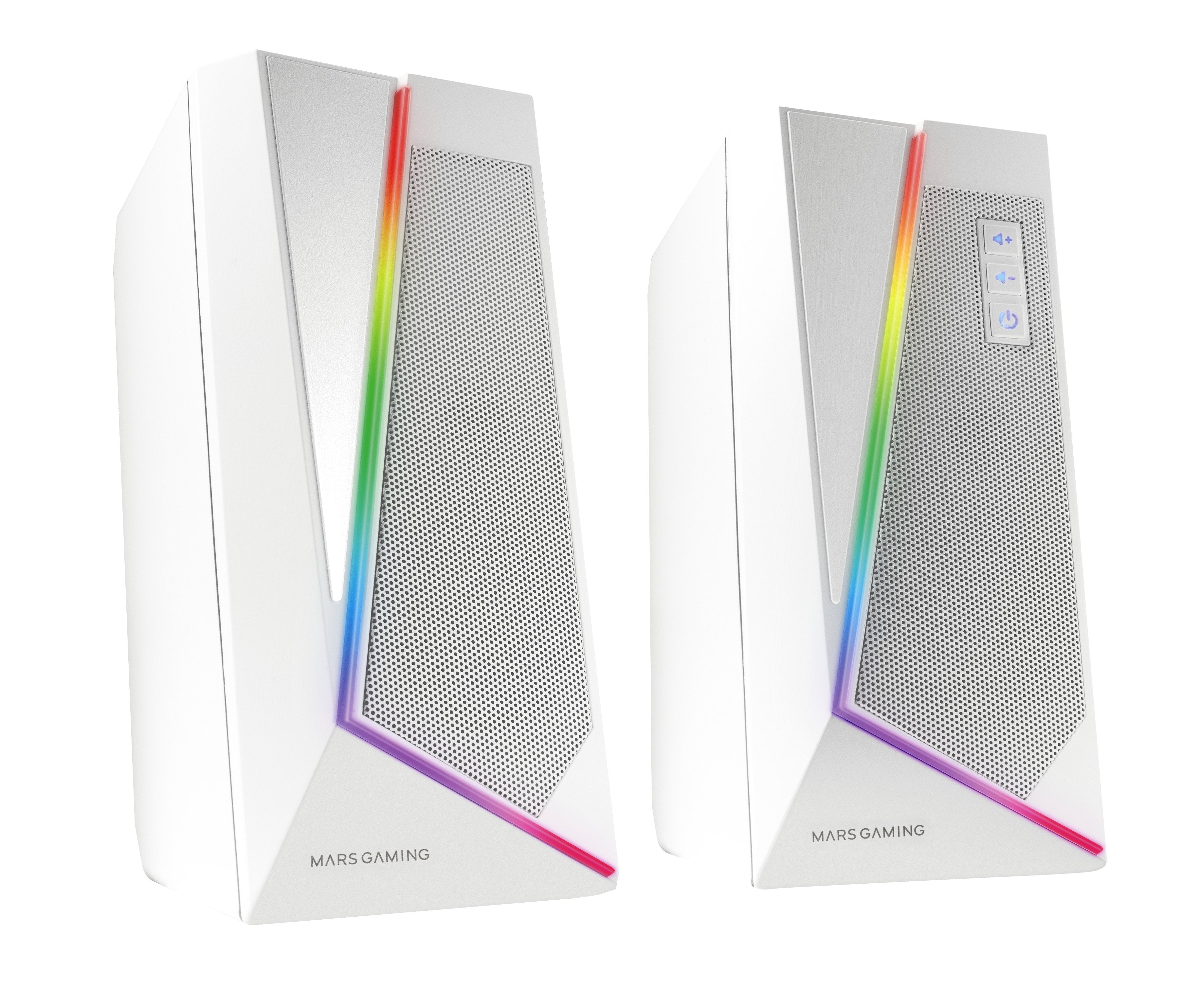Altavoces Con Bluetooth Mars Gaming Ms7 20w 2.0 Blancos