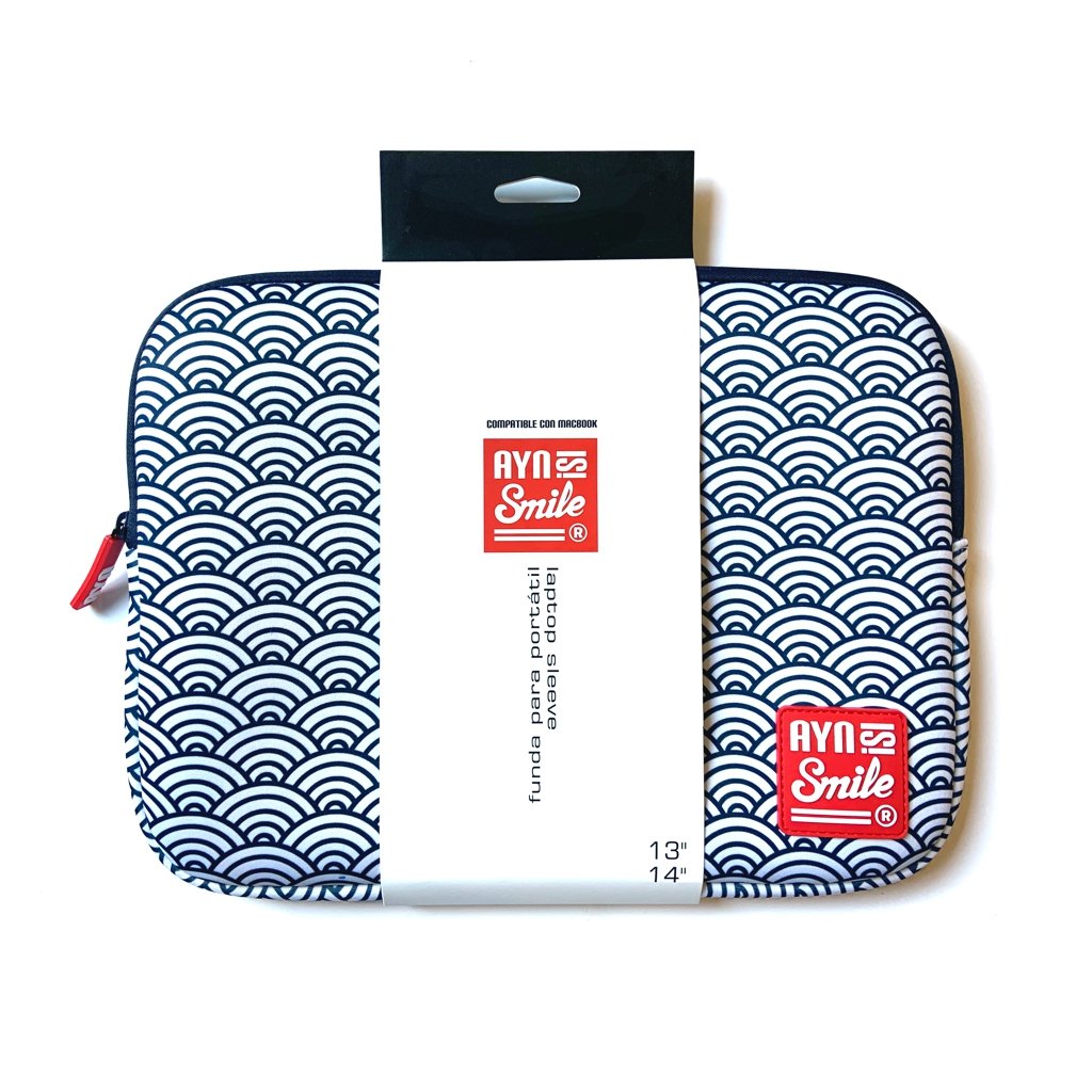 EAN 8420738312794 - Smile 112007140199 maletines para portátil 35,6 cm (14") Funda Marina, Blanco imagen 3