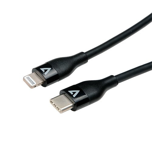 Usb-C To Lightning Cable 1m Blkcabl Black Data And Power Cable