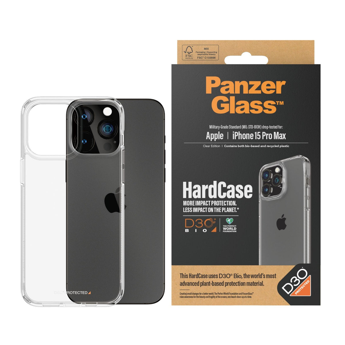 Panzerglass D3o Hardcase Iphone 15 Pro Max