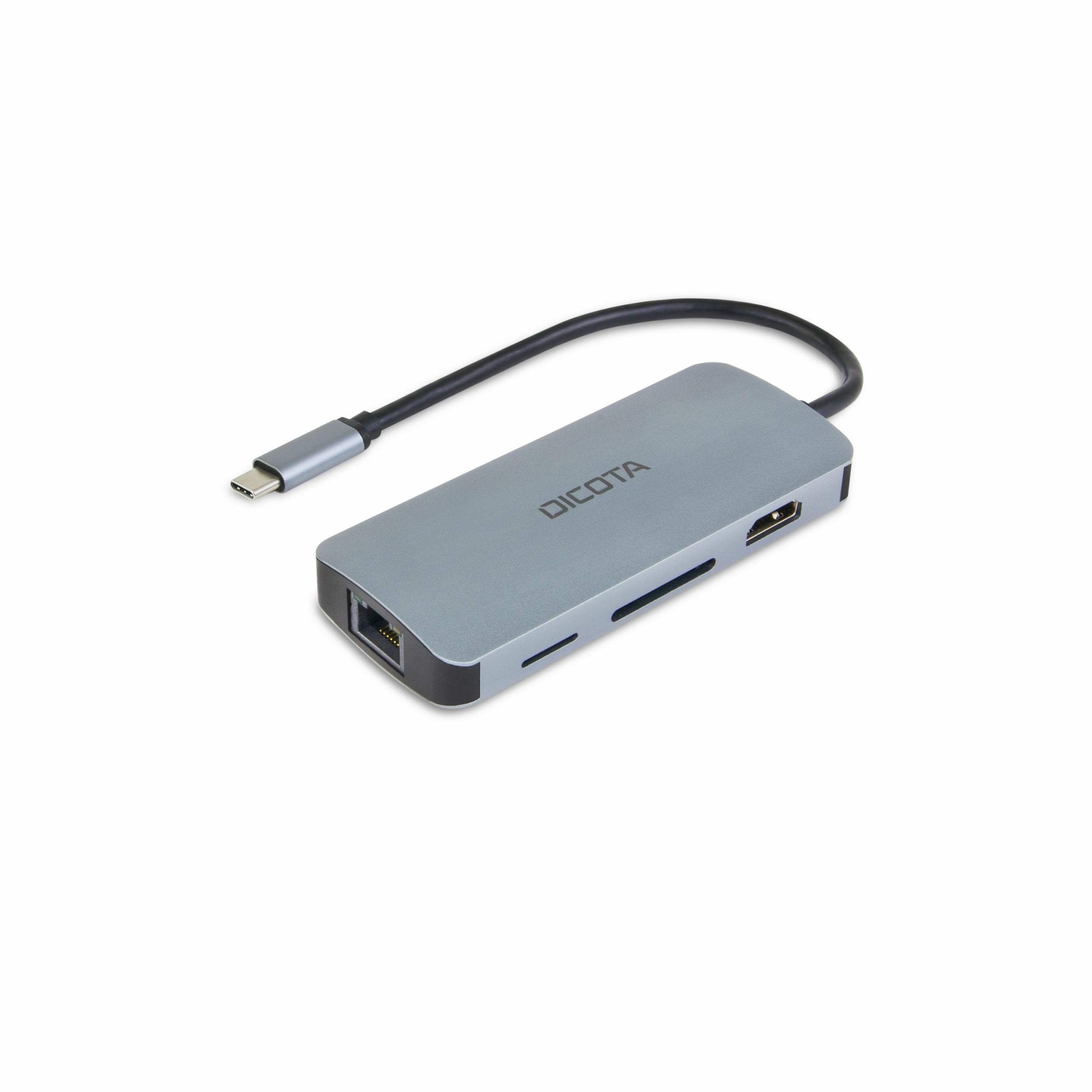 EAN 7640239421394 - DICOTA D32062 hub de interfaz USB Tipo C Plata imagen 1