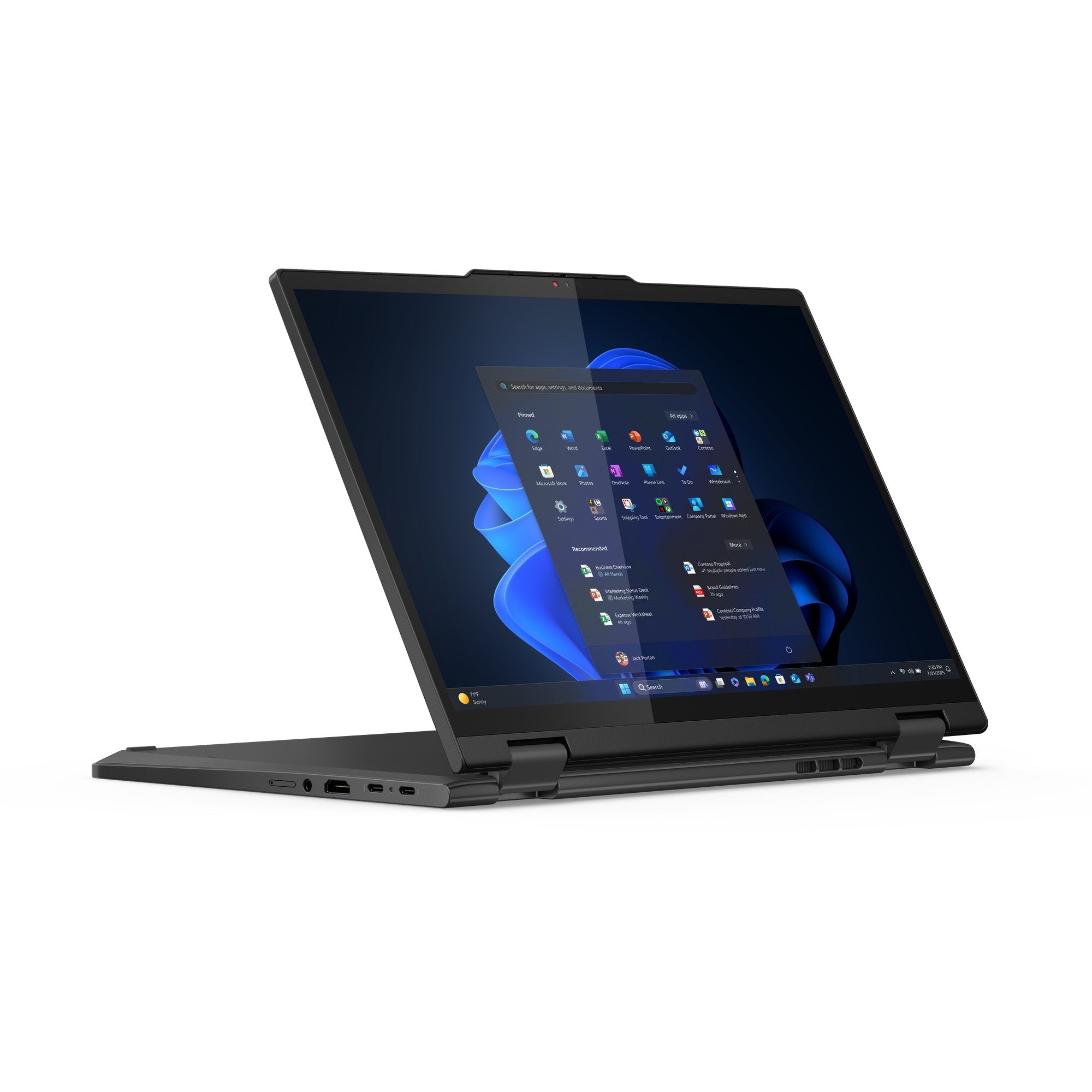 Portátil T14s 2-In-1 Core Ultra 7 255u  32gb Lpddr5-7500  1tb Ssd  Integrated  W11p  5g Lte  3yr Depot+1yr Premier Support+Co2 Offset+Lenovo Yoga Pen