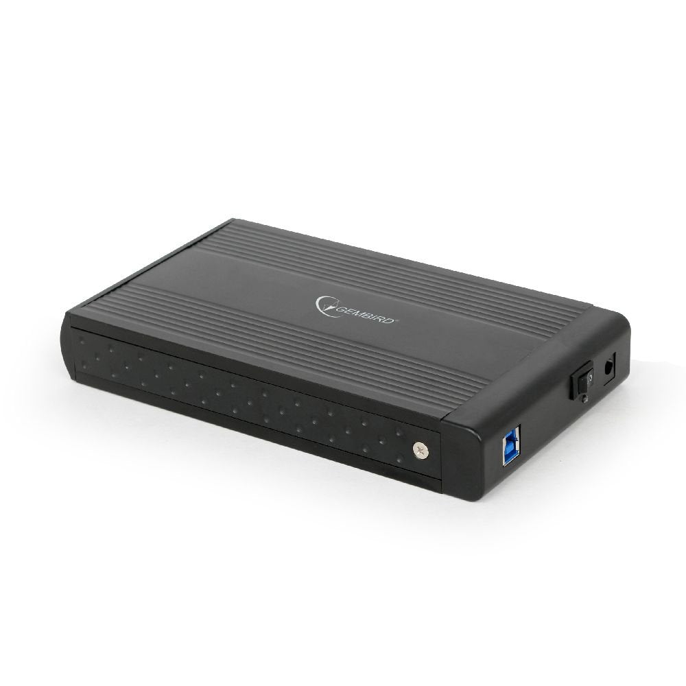 EAN 8716309097604 - Gembird EE3-U3S-3 caja para disco duro externo Caja de disco duro (HDD) Negro 3.5" imagen 1