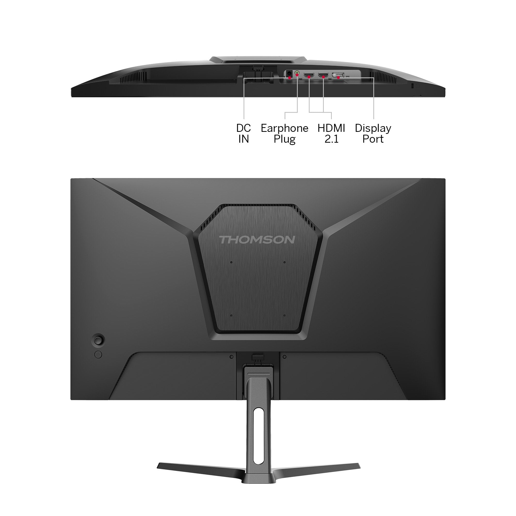 Monitor Thomson Gaming 24"Fhd 1920x1080 180hz 1ms 2*Hdmi/1*Dp Negro