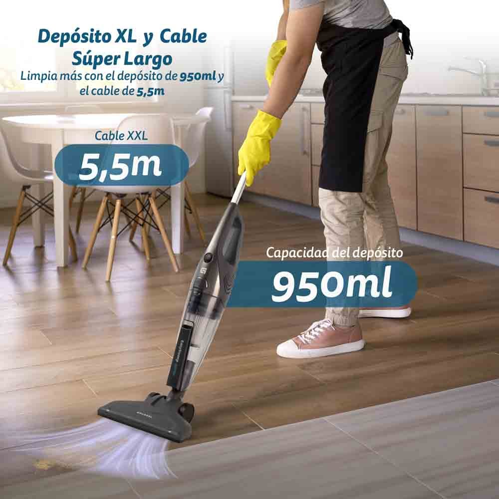 EAN 8426156018355 - Grunkel ASP-EASY aspiradora de pie y escoba eléctrica Aspiradora escoba Corriente alterna Secar HEPA Sin imagen 5