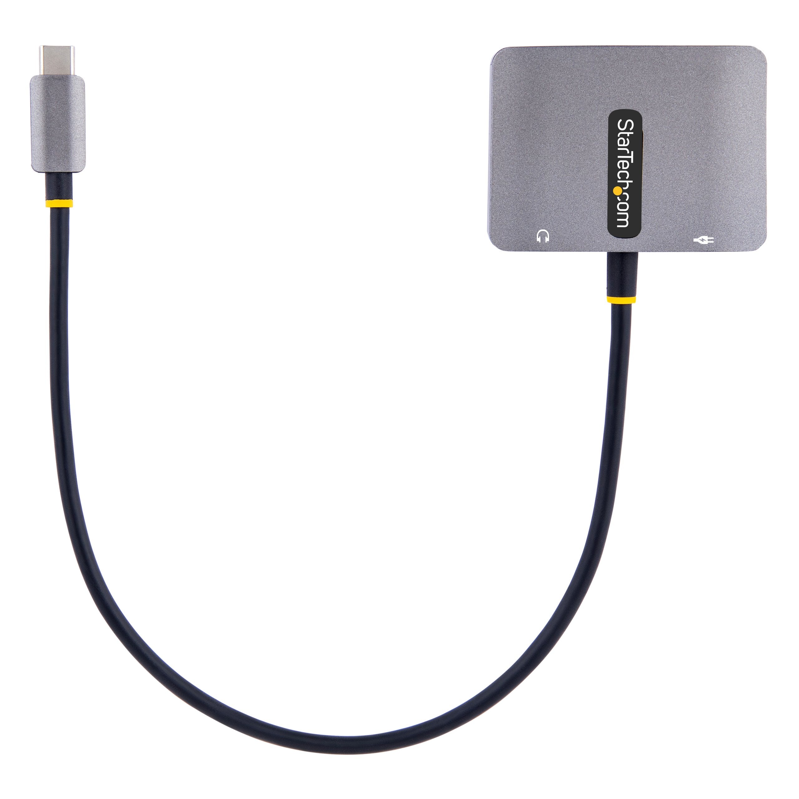 EAN 0065030895590 - StarTech.com 122-USBC-HDMI-4K-VGA Adaptador gráfico USB 3840 x 2160 Pixeles Gris imagen 11