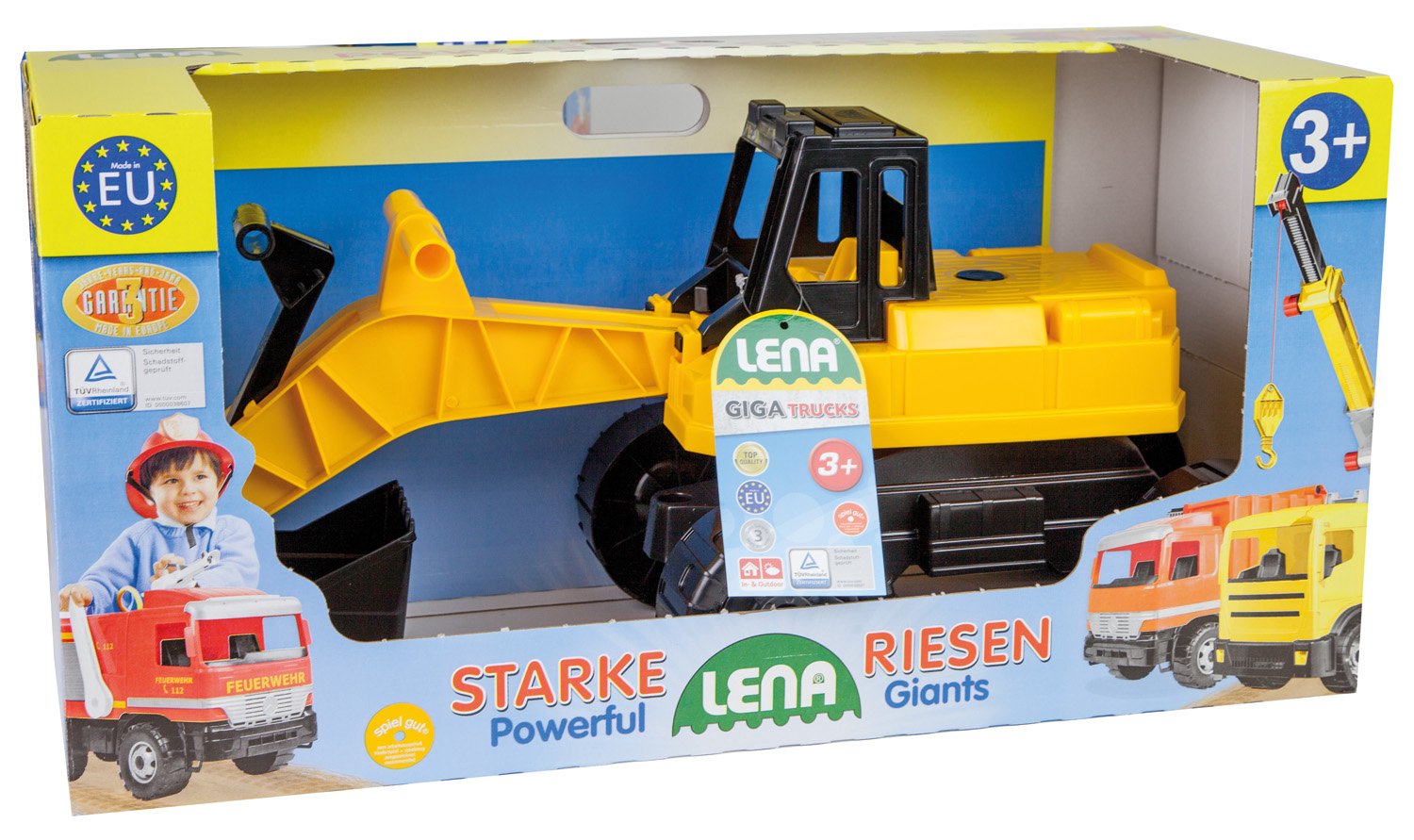 EAN 4006942732104 - Lena GIGA TRUCKS 02047 vehículo de juguete imagen 4