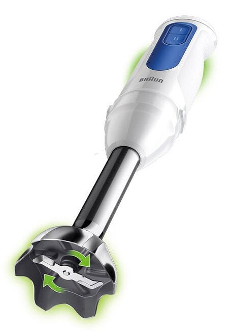 EAN 8021098005106 - Braun MQ 30001 M Batidora de mano 900 W Azul, Blanco imagen 3