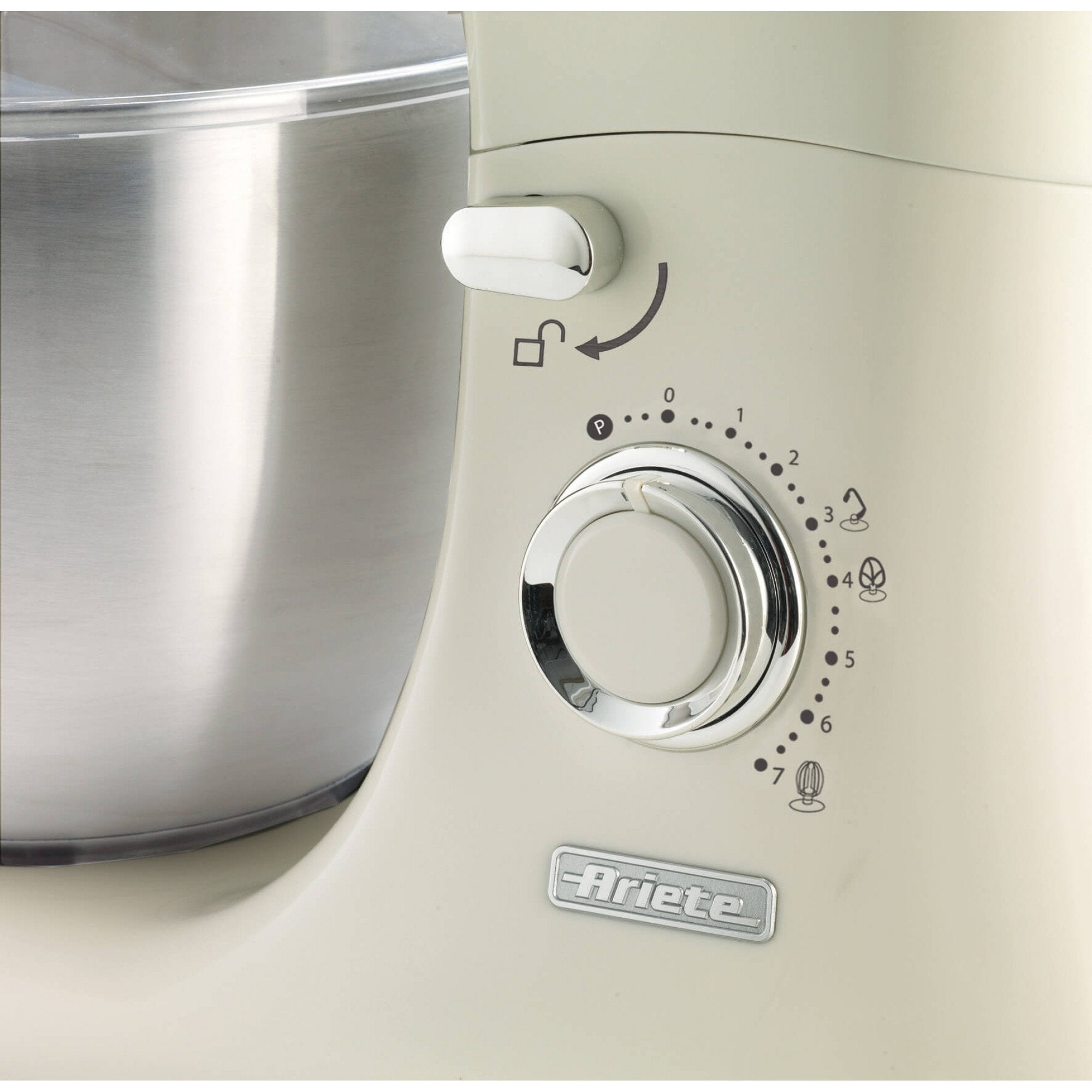 Ariete 1588 Robot De Cocina 5,5 L Beige, Blanco 2400 W