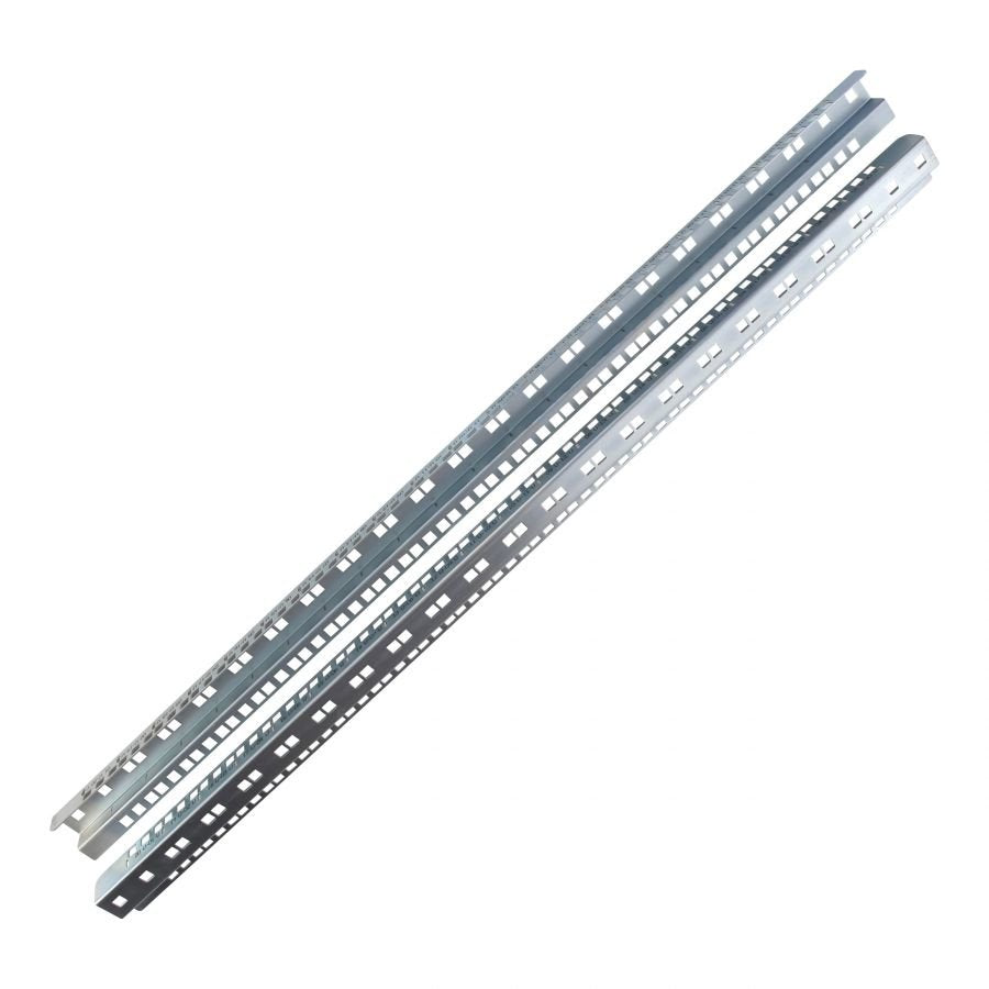 22u Installation Rail, Galvanized, 1set=2pcs.