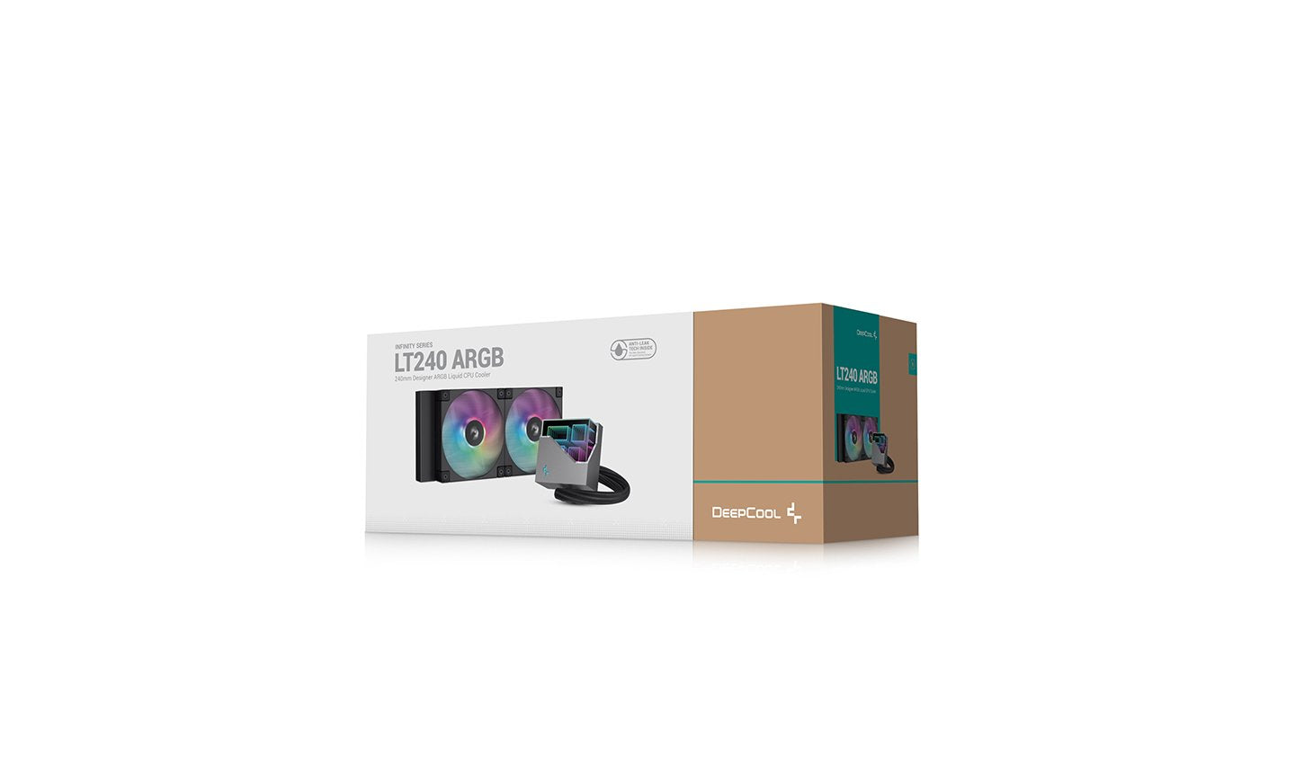 EAN 6933412728894 - DeepCool LT240 Procesador Sistema de refrigeración líquida todo en uno 12 cm Negro 1 pieza(s) imagen 6