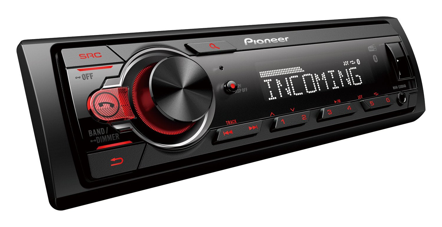 EAN 4988028018411 - Pioneer MVH-330DABAN receptor multimedia para coche Negro 200 W Bluetooth imagen 2