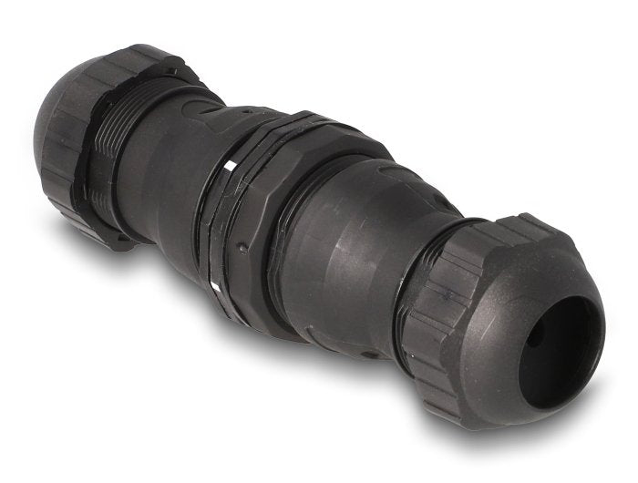 Delock 67044 Conector De Cable Rj45 Hembra A Rj45 Hembra Cat.6a Ip68 Resistente Al Polvo Y Al Agua