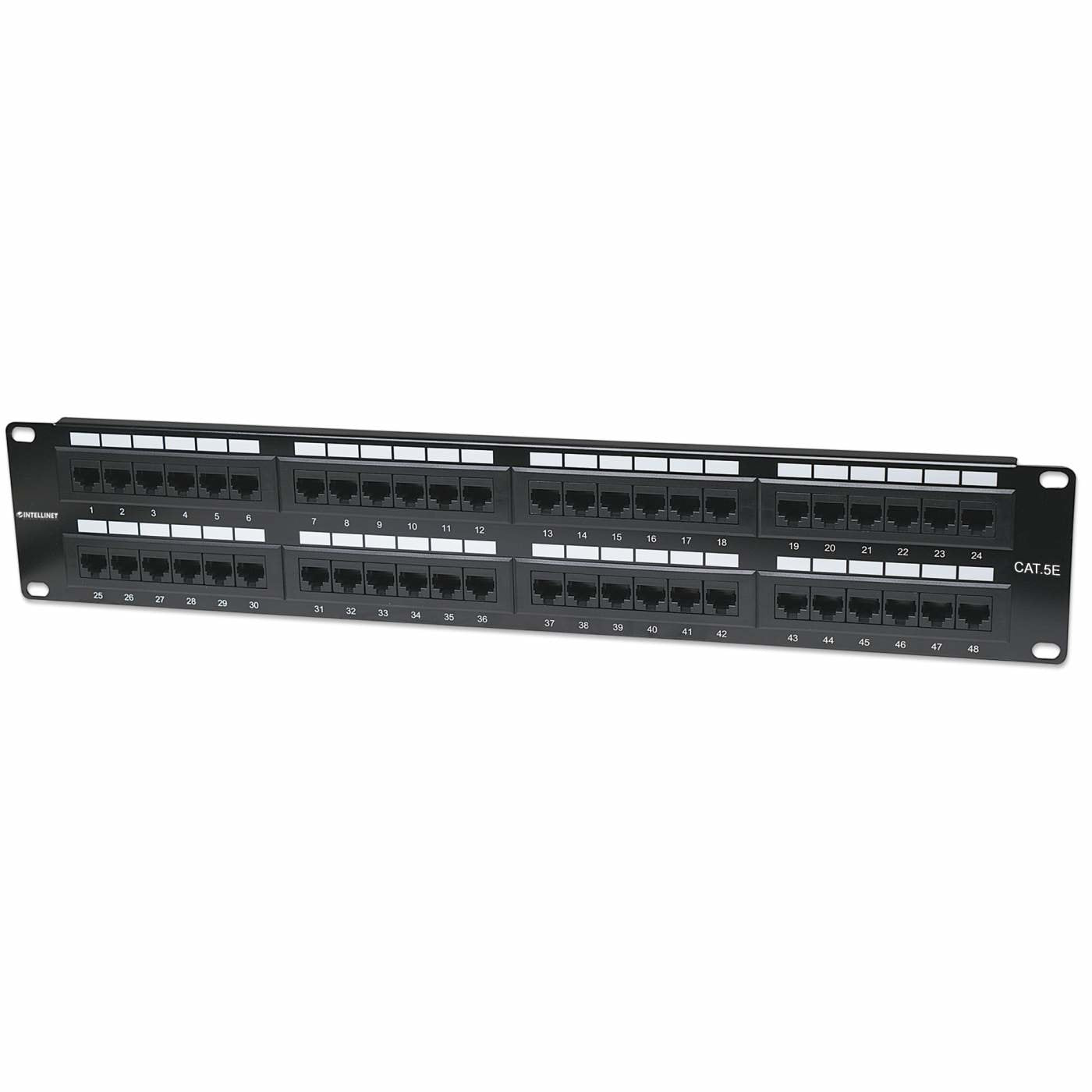 Intellient Patchpanel 2he 48-Port Cat5e Utp Sw