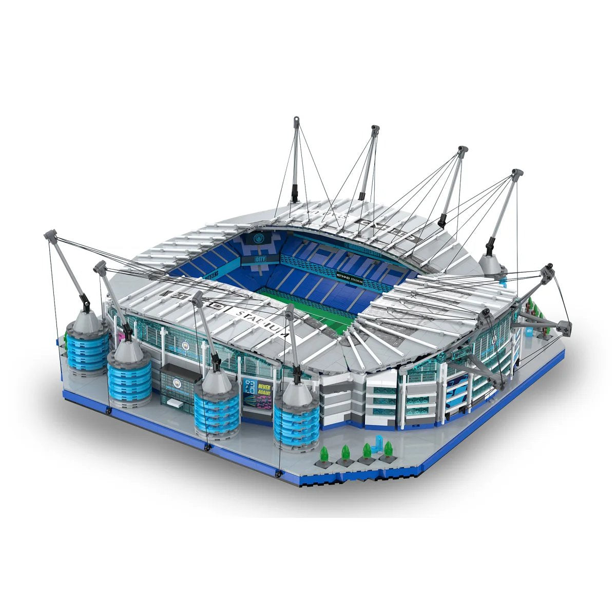 Jamara Cada Etihad Madion Manchemer City Fc 1:400 Bricks
