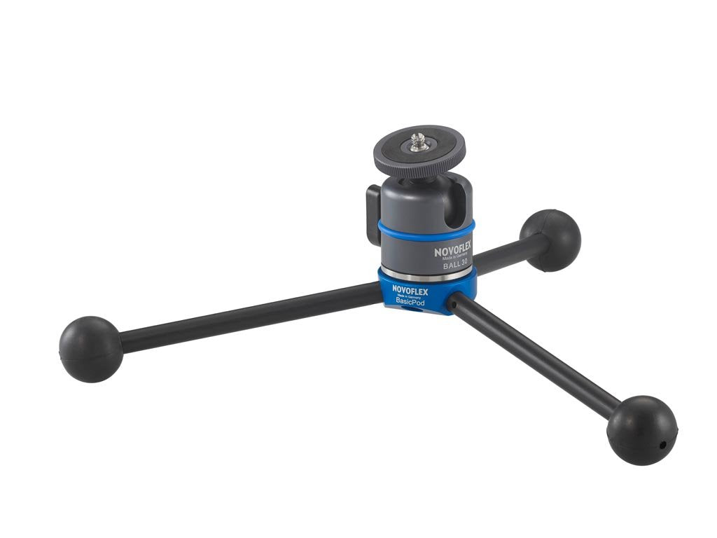 EAN 4030432841014 - Novoflex BasicPod Mini tripode Digitales / cámaras de película 3 pata(s) Negro, Azul imagen 5