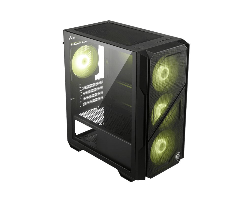 EAN 4711377386227 - MSI MAG FORGE M110R AIRFLOW carcasa de ordenador Mini Tower Negro imagen 2