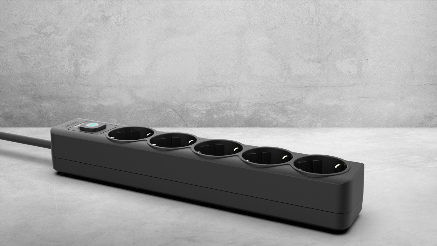 Regleta Inca Ipw-44sy Negro 5 Salidas Ac 230 V 1,5 M