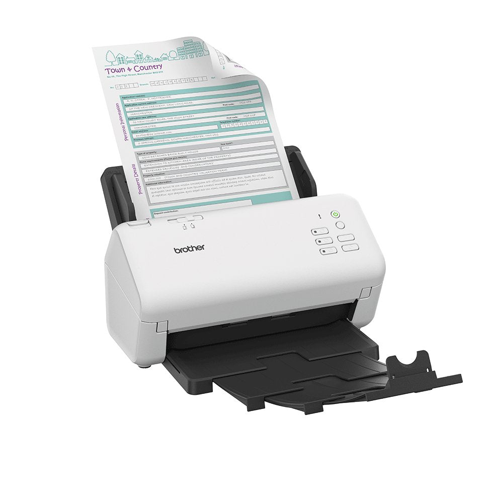 EAN 4977766814638 - Brother ADS-4300N escaner Escáner con alimentador automático de documentos (ADF) 600 x 600 DPI A4 Negro, imagen 4