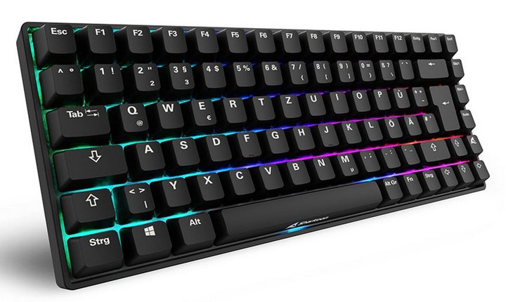 EAN 4044951040964 - Sharkoon SGK50 S3 teclado Juego USB QWERTZ Alemán Negro imagen 1