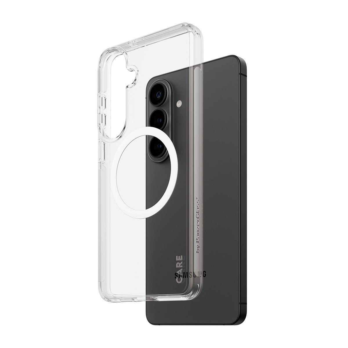 Panzerglass Care Urban Explorer Case Transparentee W. Blanco Qi Samsung Galaxy S26+
