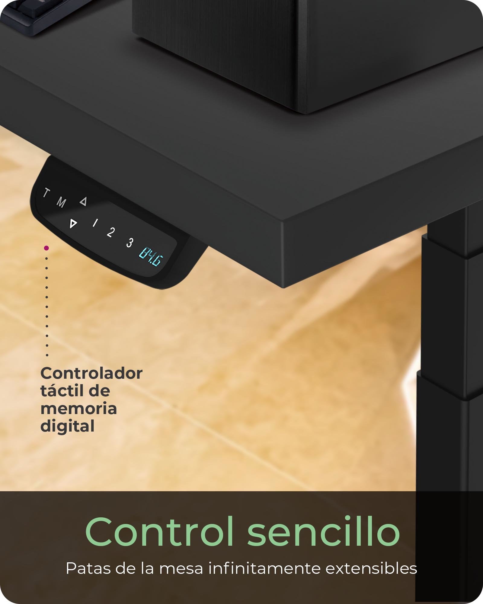 Icy Box Ib-Ew205b-T 60866, Marco De Base Negro 60866