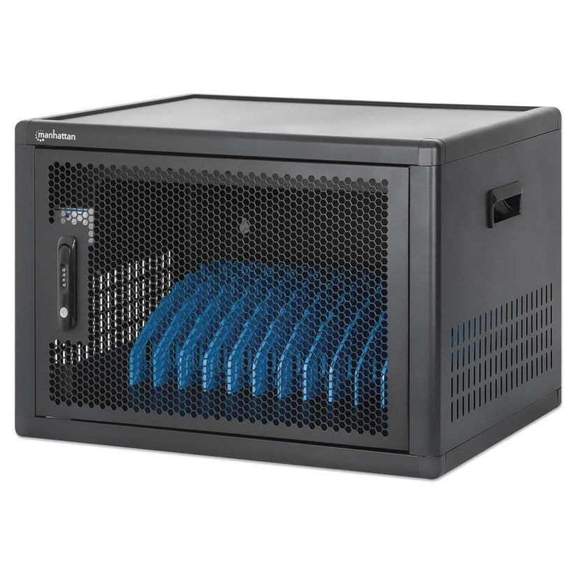 Manhattan 12-Port Usb-C Desktop Ladeschrank 65w Pro Port