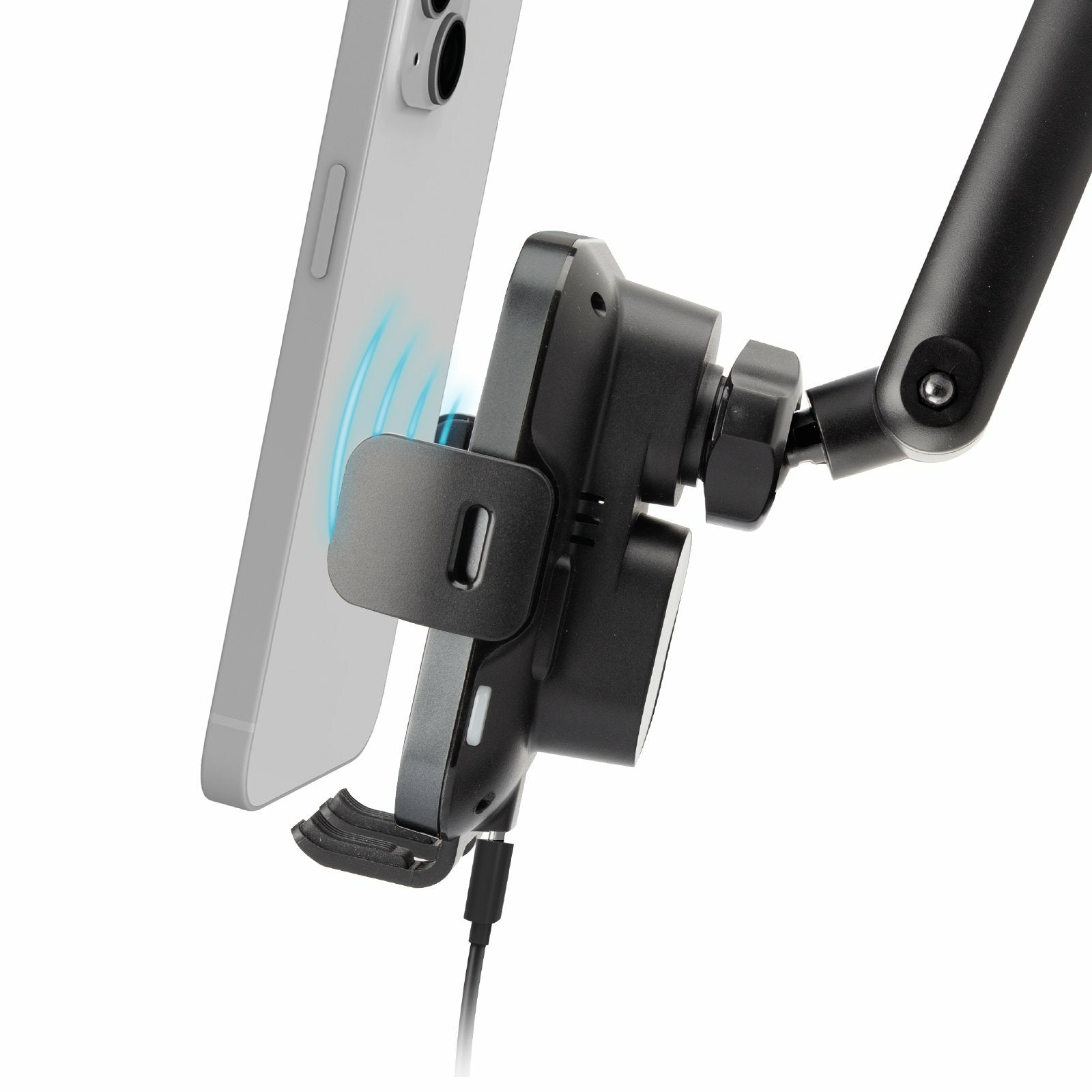 Soporte De Salpicadero / Parabrisas De Coche Para Recarga Inalámbrica De 15 W