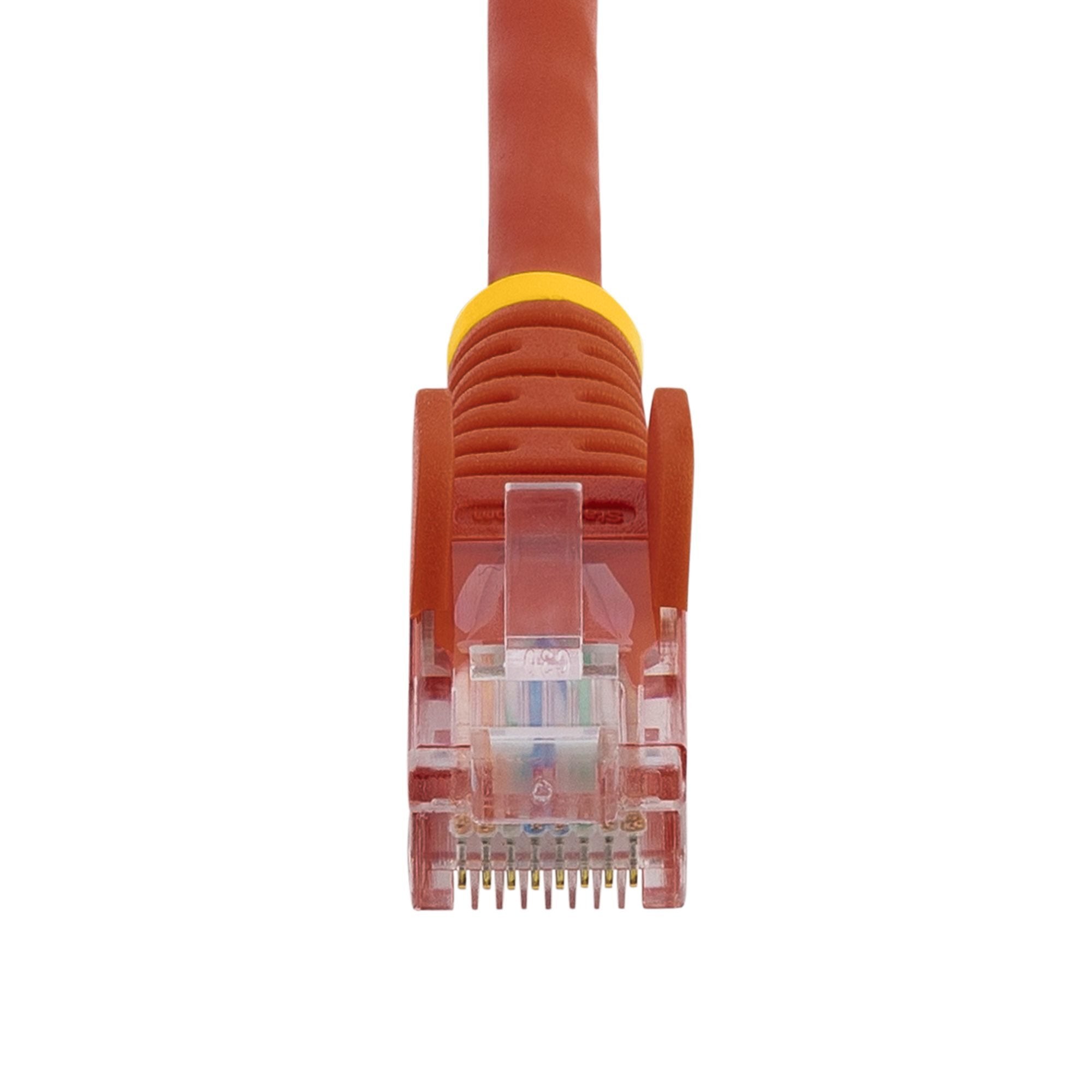 Cable De Red 0.5m Rojo Cat5e Cabl Ethernet Sin Enganche