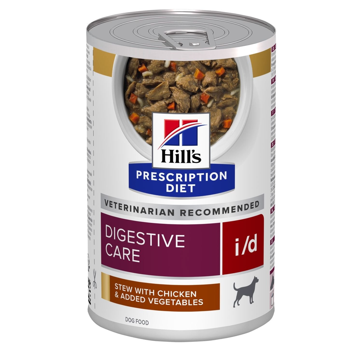Hill'S Pd Cuidado Digestivo Canino Guiso I/D Bajo En Grasa 354 G