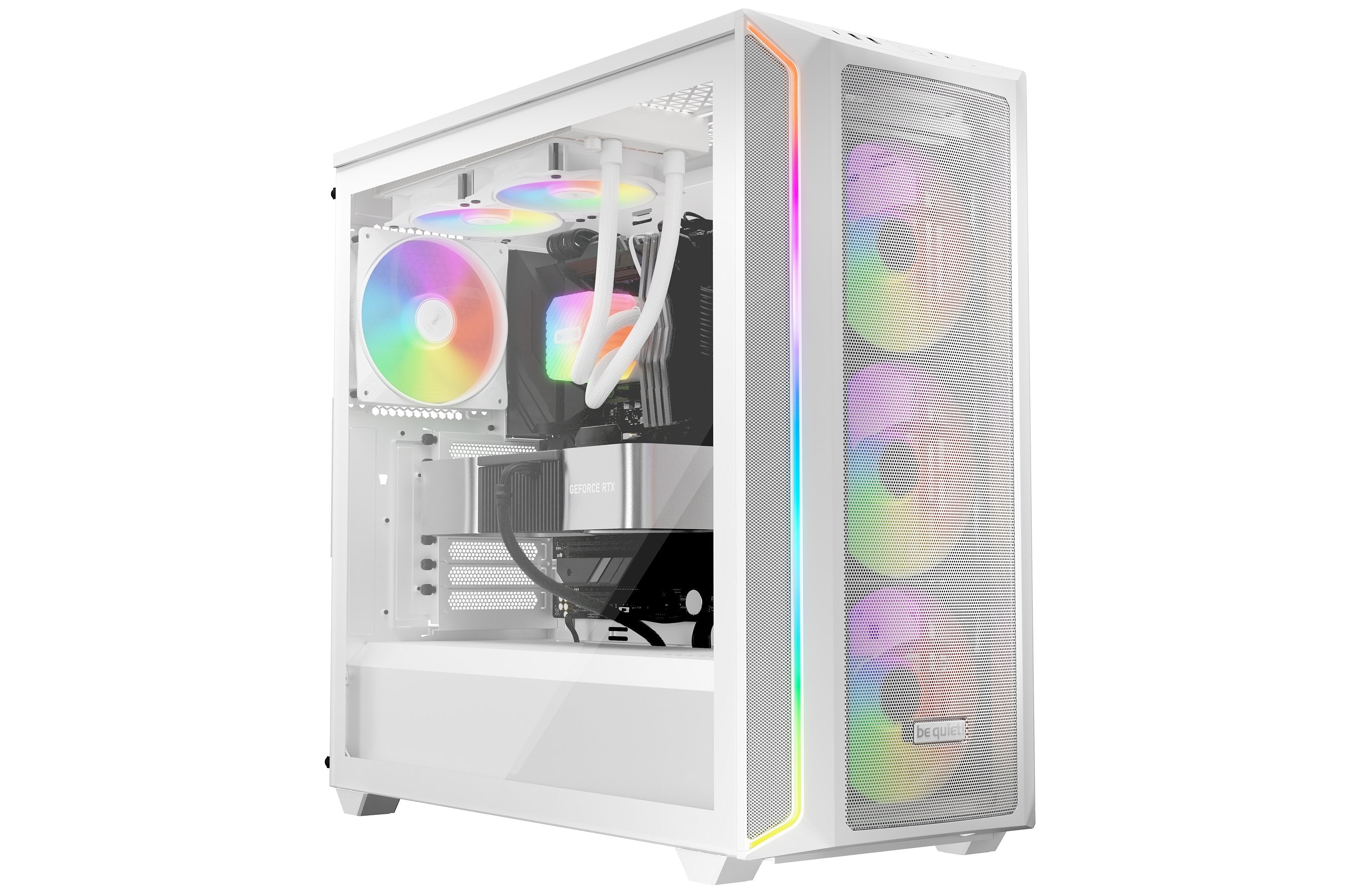 Ventilador Pc Be Quiet! Light Wings Lx 140mm Pwm High Speed Triple-Pack Blanco