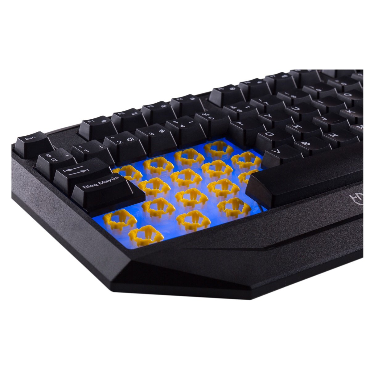 EAN 8436545690512 - Hiditec GK200 teclado Juego USB QWERTY Negro imagen 5