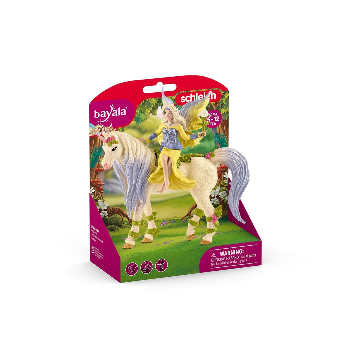 Schleich Bayala Fairy Sera With Blossom Unicorn