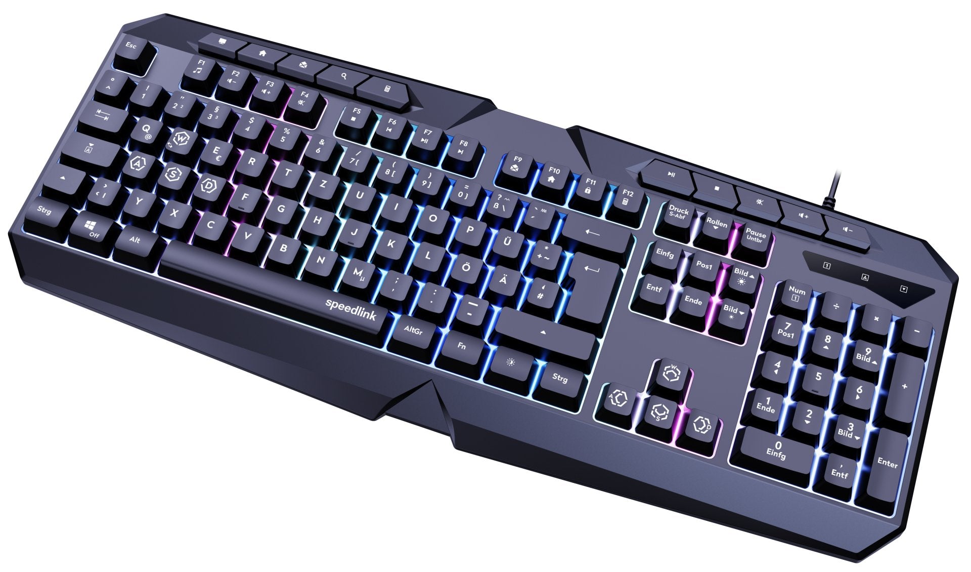 EAN 4027301322170 - SPEEDLINK LUDICIUM teclado Juego USB QWERTZ Alemán Negro imagen 4