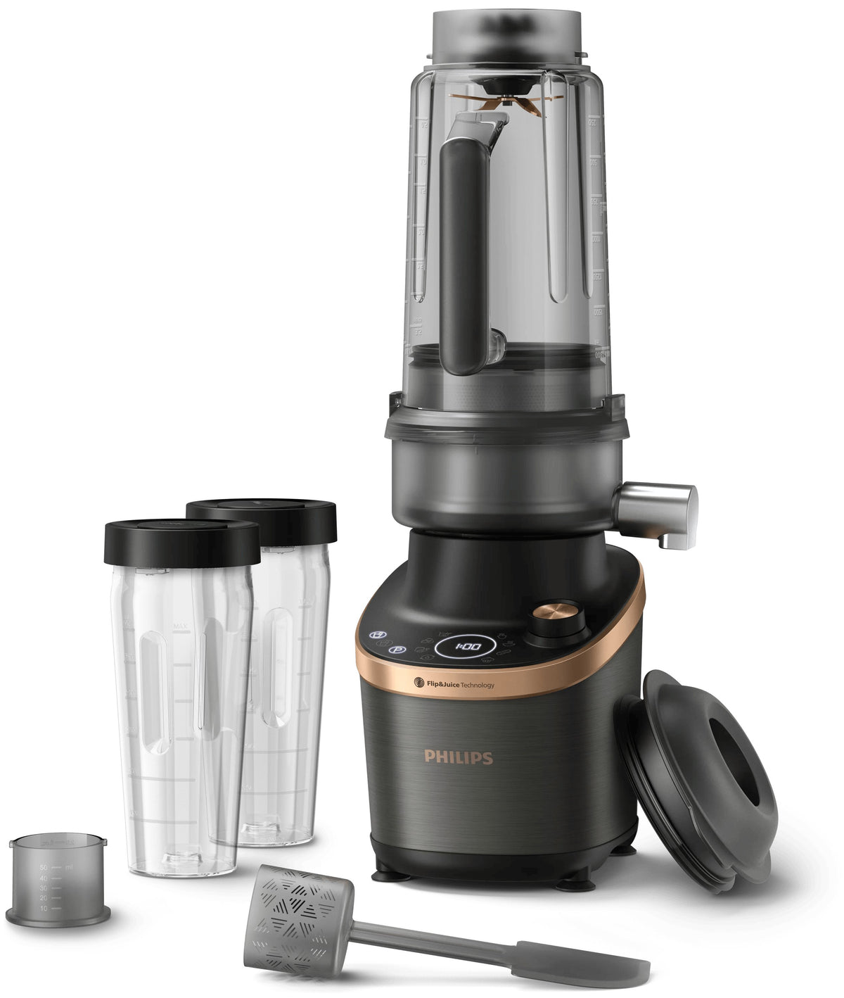 EAN 8720389013683 - Philips HR3770/10 licuadora 2 L Batidora de vaso 1500 W Negro, Cobre imagen 2