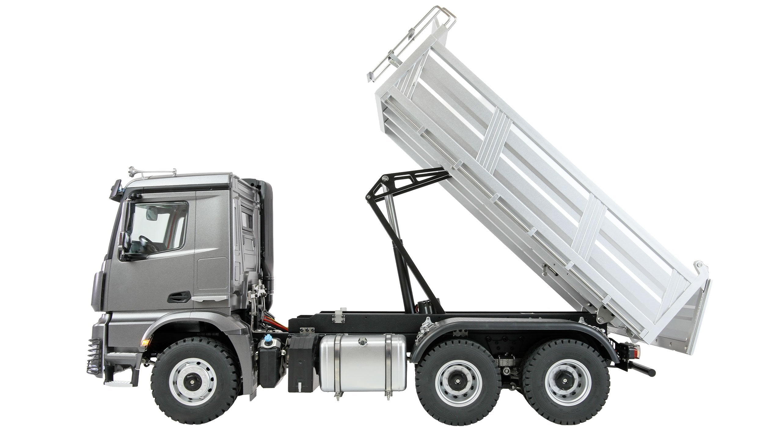 Amewi Mercedes Arocs Muldenkipper 6x6 1:14 Rtr Anthrazit 14+