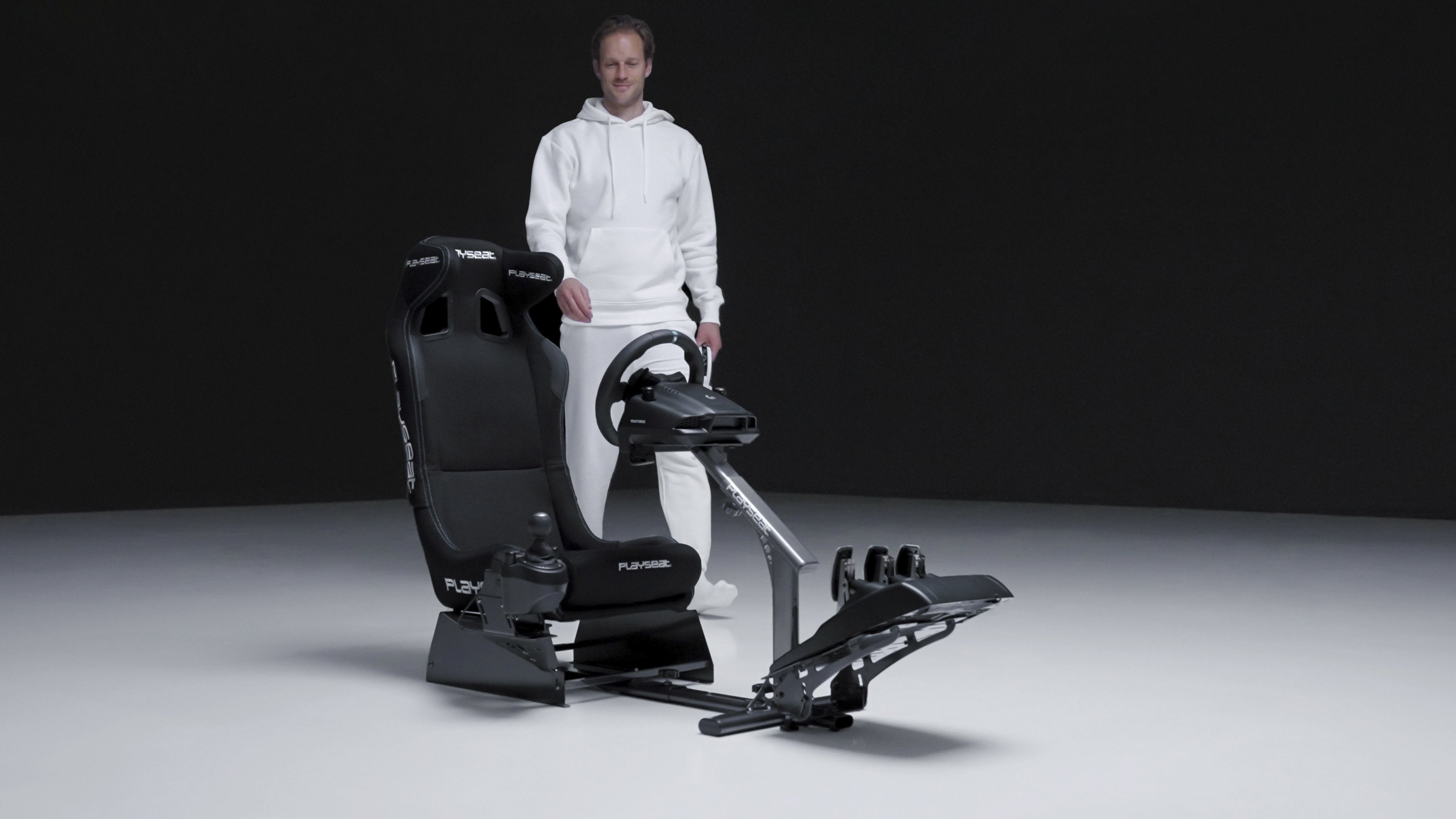 Silla Gaming Playseat Evolution Pro Actifit Universal Asiento Acolchado Negro