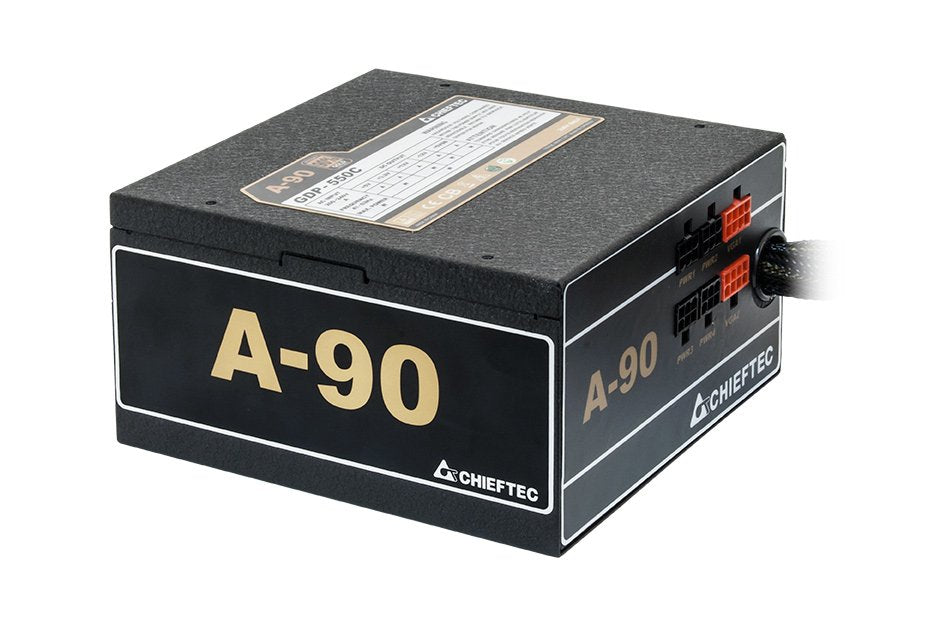 EAN 4710713230828 - Chieftec GDP-550C unidad de fuente de alimentación 550 W 20+4 pin ATX PS/2 Negro imagen 3