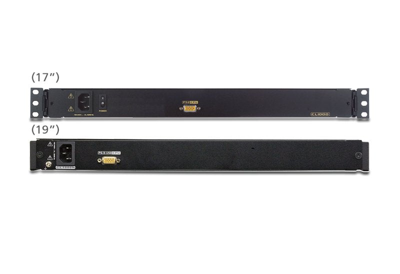 Kvm Aten Cl1000m, Consola Lcd Slideaway De 17", Con Teclado Con Iluminación Led (De), Para Armario Rack De 19" (Ps/2-Usb, Vga)