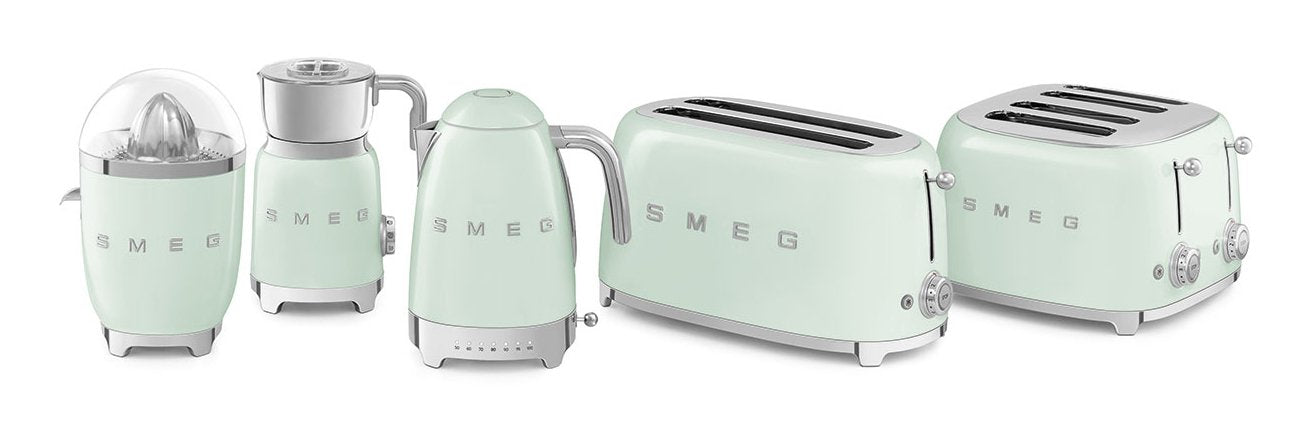 EAN 8017709190910 - Smeg TSF02PGEU tostadora 6 4 rebanada(s) 1500 W Verde imagen 6