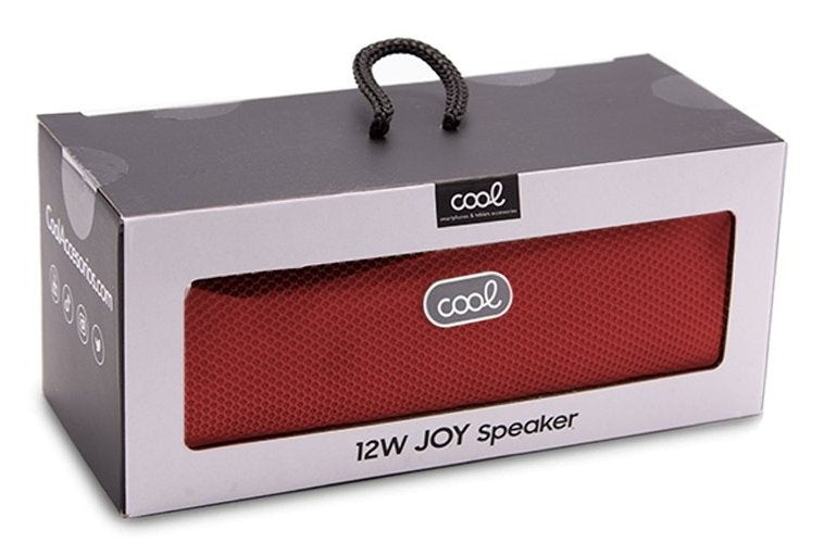 Altavoz Bluetooth Cool Joy 12w Rojo