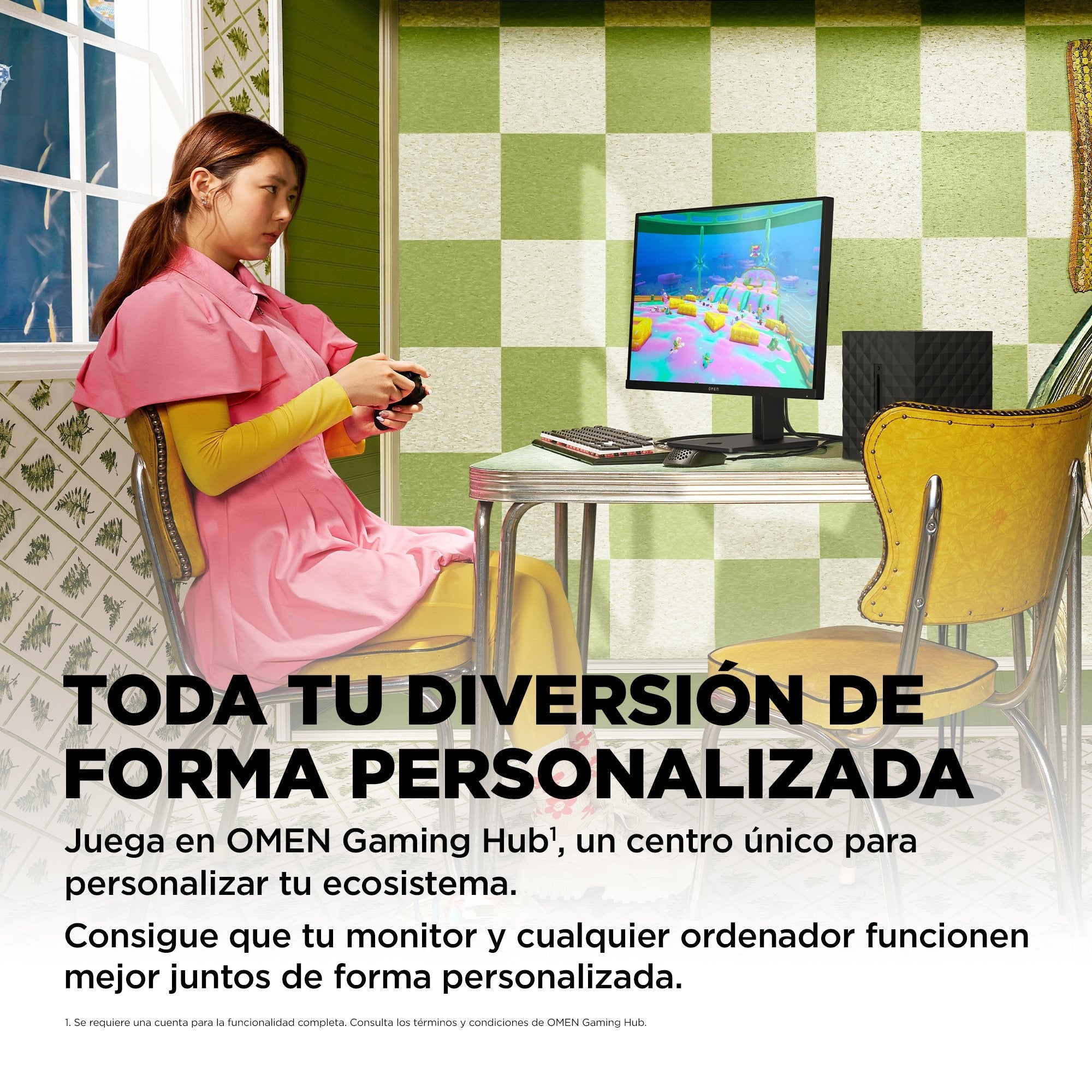 Hp Omen By Hp 32q Pantalla Para Pc 80 Cm (31.5") 2560 X 1440 Pixeles Quad Hd Negro