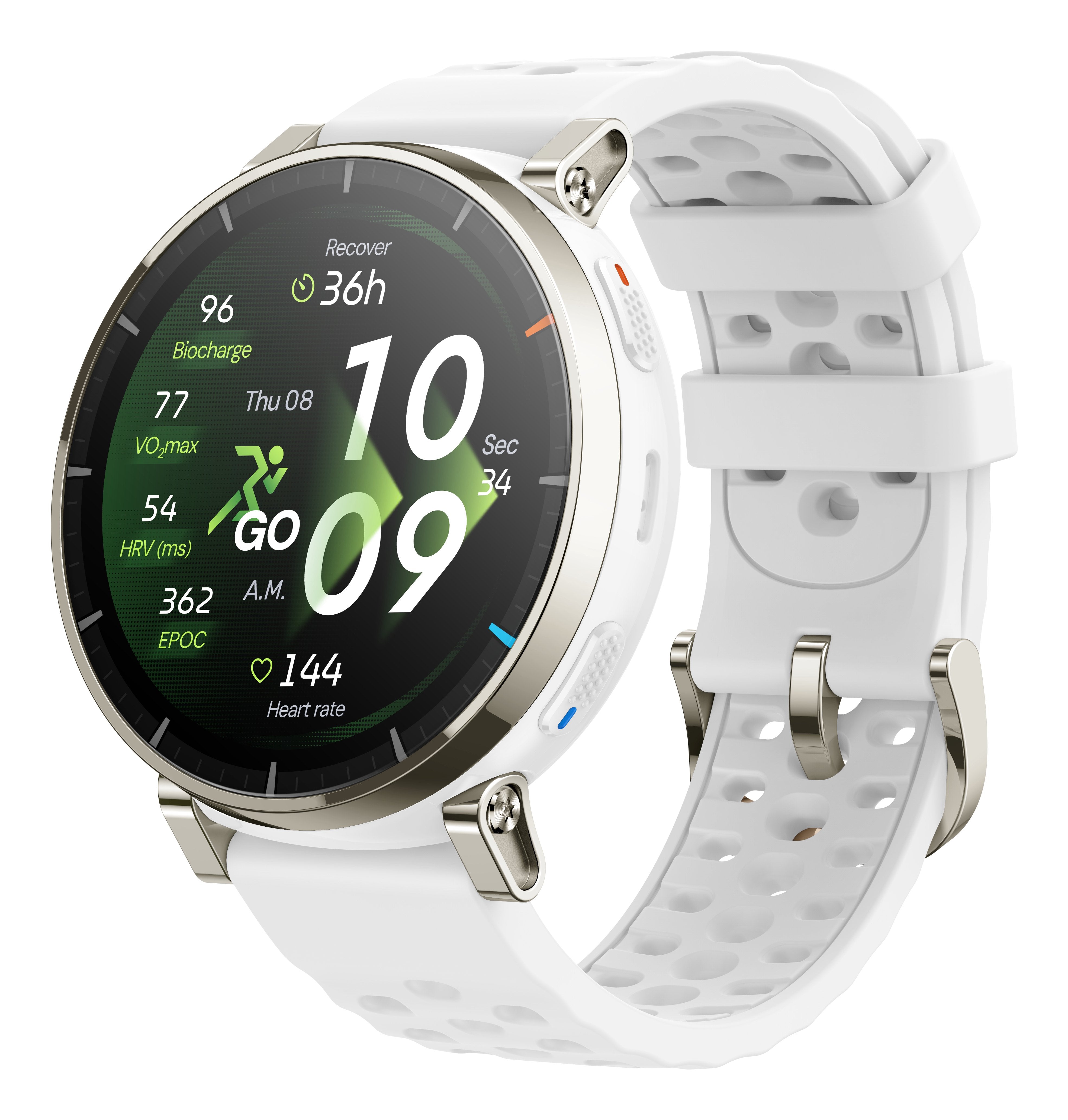 Smartwatch Amazfit Active 3 Premium Blanco Hyrox-Modus