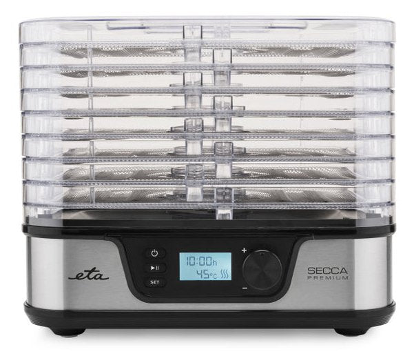 Secador De Alimentos Premium Eta Eta930190000 Secca, 380 W, Pantalla Led, Temporizador, Función De Ventilador.