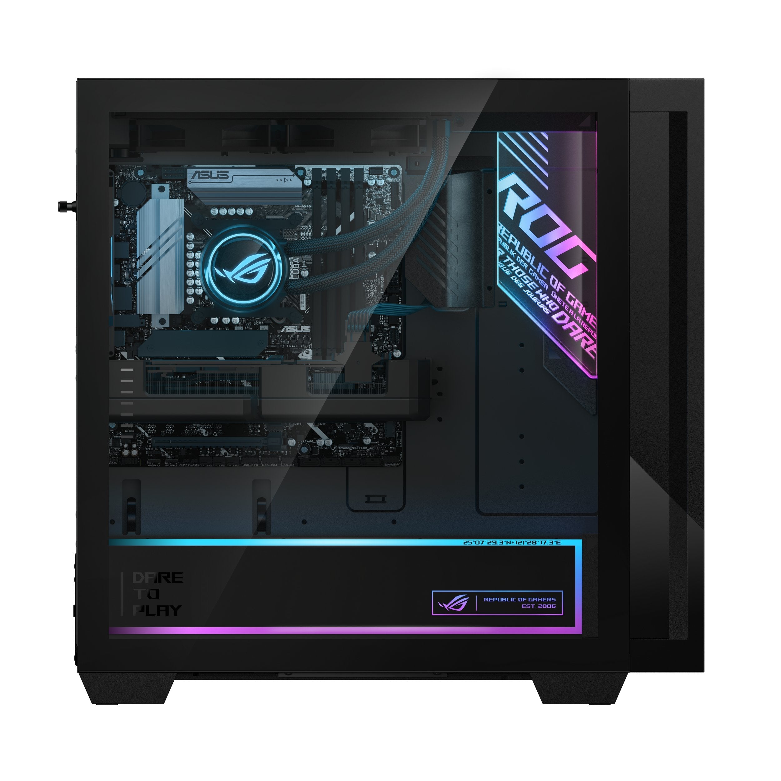 Asus Rog G700tf-7265kf562w Tower Cu7 265kf 32gb 1tbssd Rtx5070 W11 Home