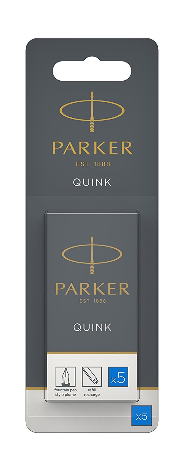 Cartucho De Tinta Parker Quink Royal Blue 5 Piezas