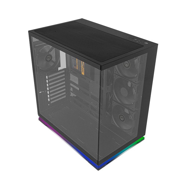 Caja Pc Nox Atx Semitorre Hummer Galaxy Argb Negra
