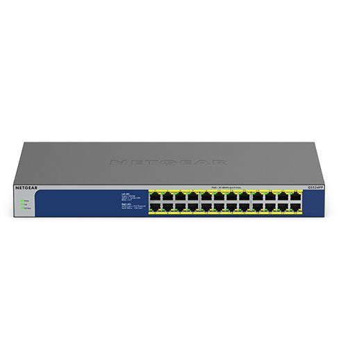 EAN 0606449149289 - NETGEAR GS524PP No administrado Gigabit Ethernet (10/100/1000) Energía sobre Ethernet (PoE) Gris imagen 1
